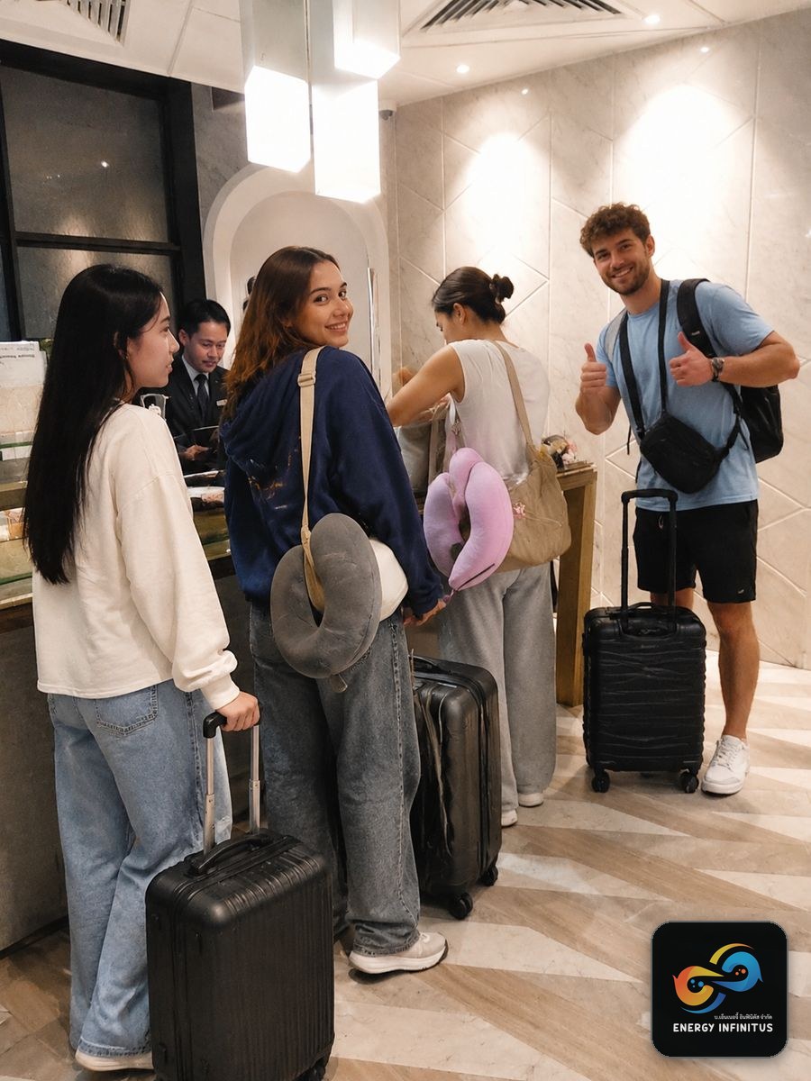 送客人到酒店门口